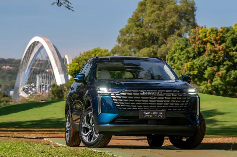 GWM Haval H6 Flex, SUV híbrido plug-in flex fabricado no Brasil