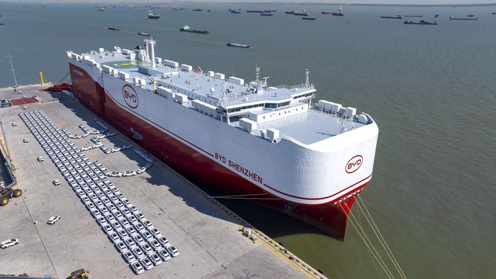 BYD encomenda mais 10 navios — e expansão pode ajudar exportações do Brasil