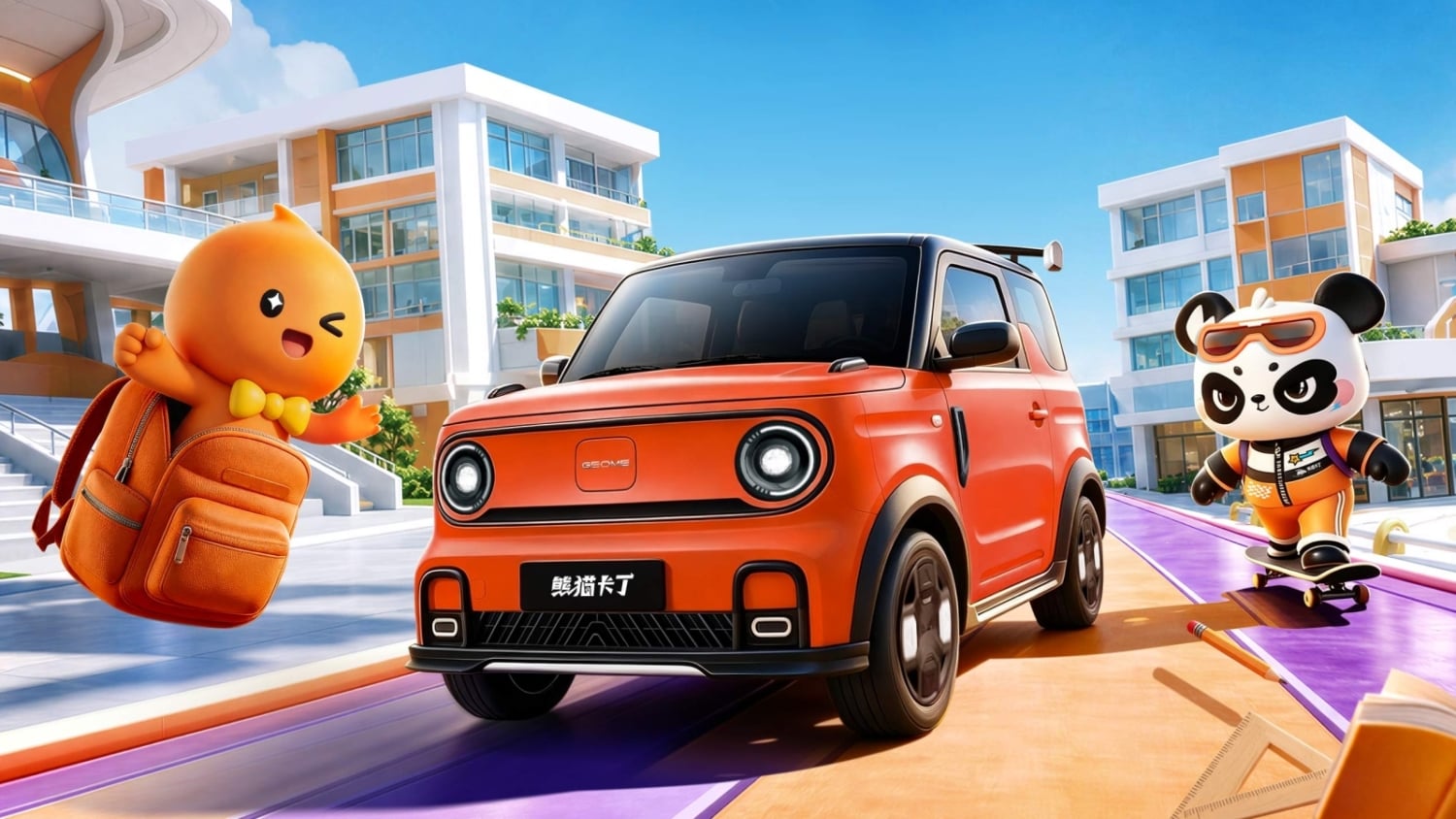 Geely Panda Mini, carro elétrico mais barato da China, com nova bateria CATL de 17,2 kWh lançado em setembro de 2026