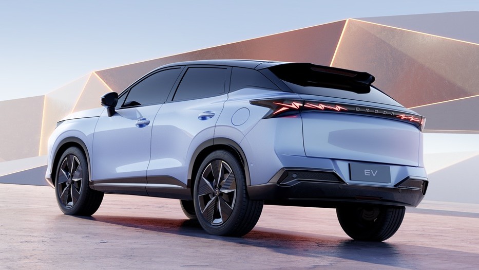 Novo Omoda E5 elétrico com design renovado