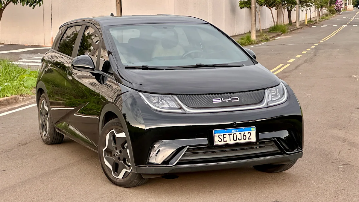 BYD Dolphin GS, carro elétrico hatch vendido no Brasil por R$ 149.990
