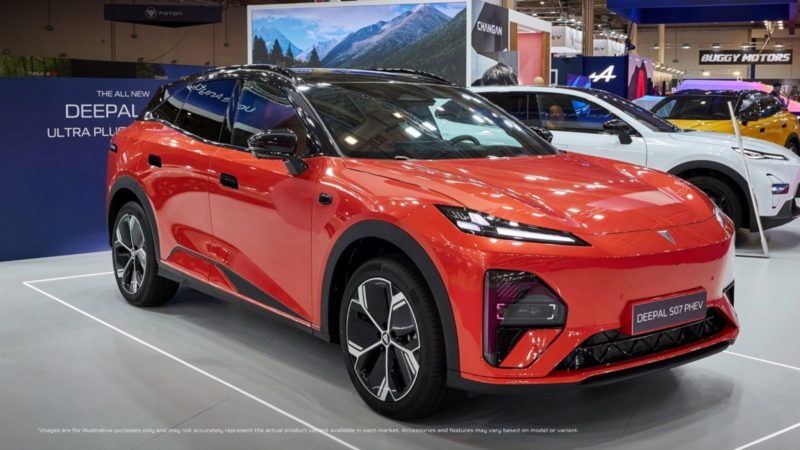 Deepal S07 Ultra PHEV estreia na Europa: espaço e recarga entram no debate brasileiro