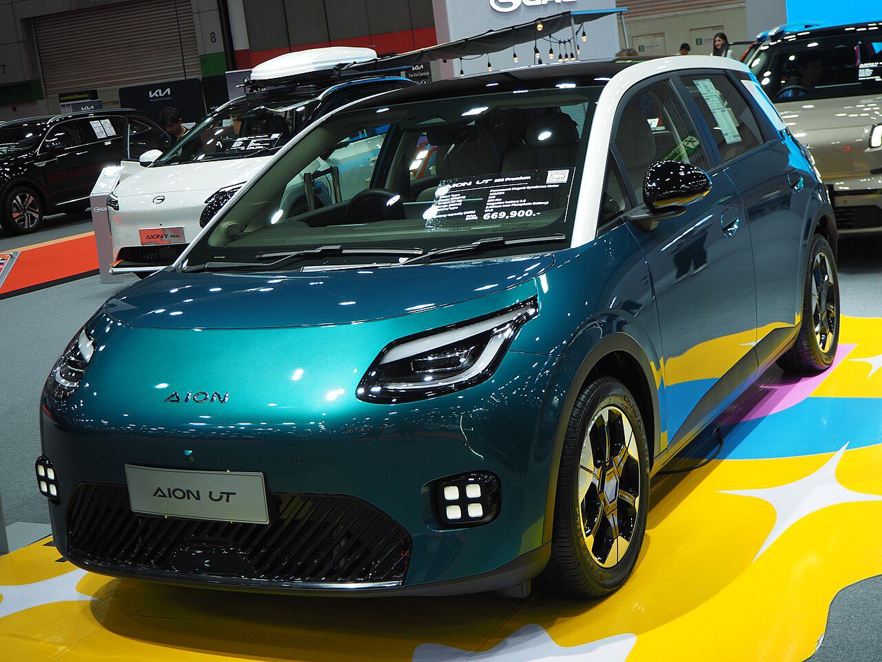 GAC Aion UT 500 Premium, vista traseira