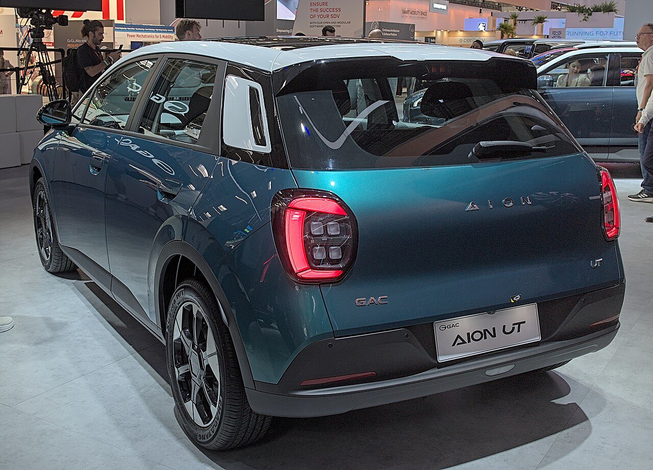 GAC Aion UT no IAA 2025, vista frontal