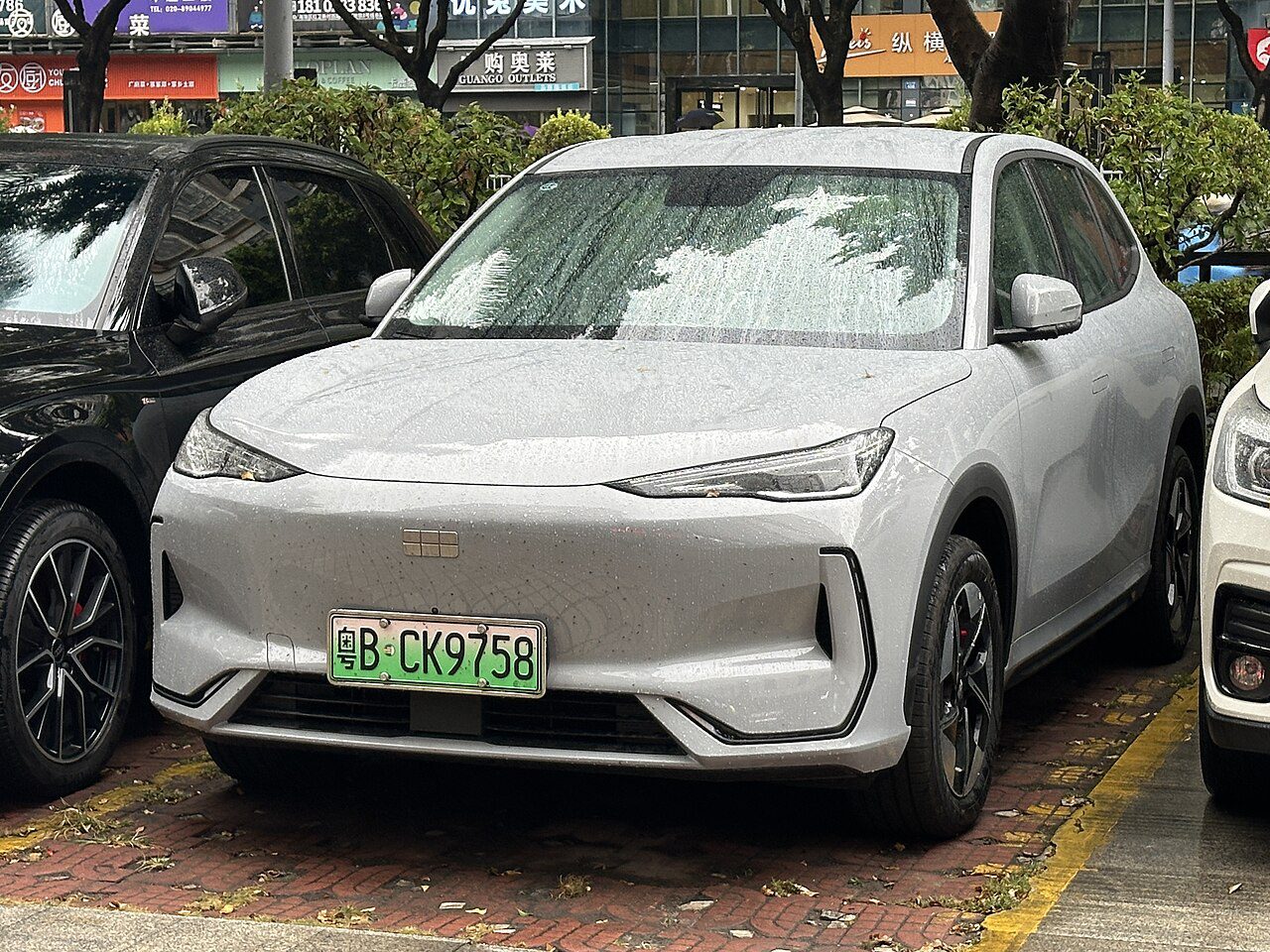 Geely Galaxy E5 (EX5 no Brasil), vista frontal
