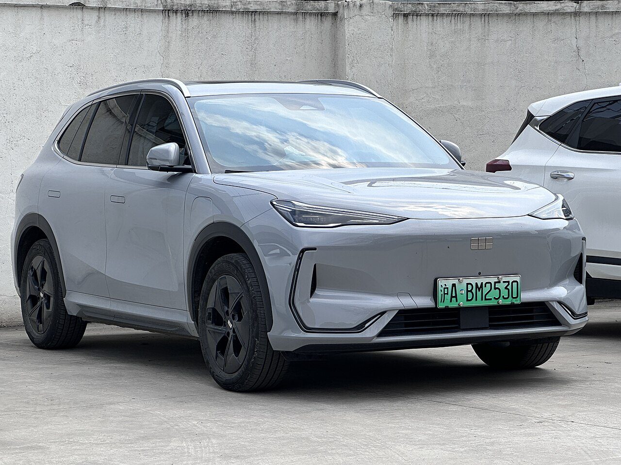 Geely Galaxy E5 (EX5 no Brasil), vista traseira