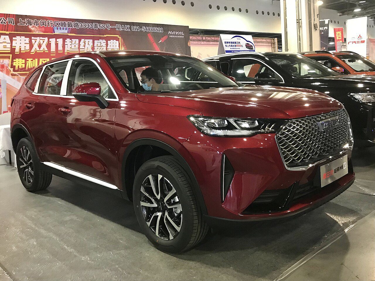 GWM Haval H6, vista lateral