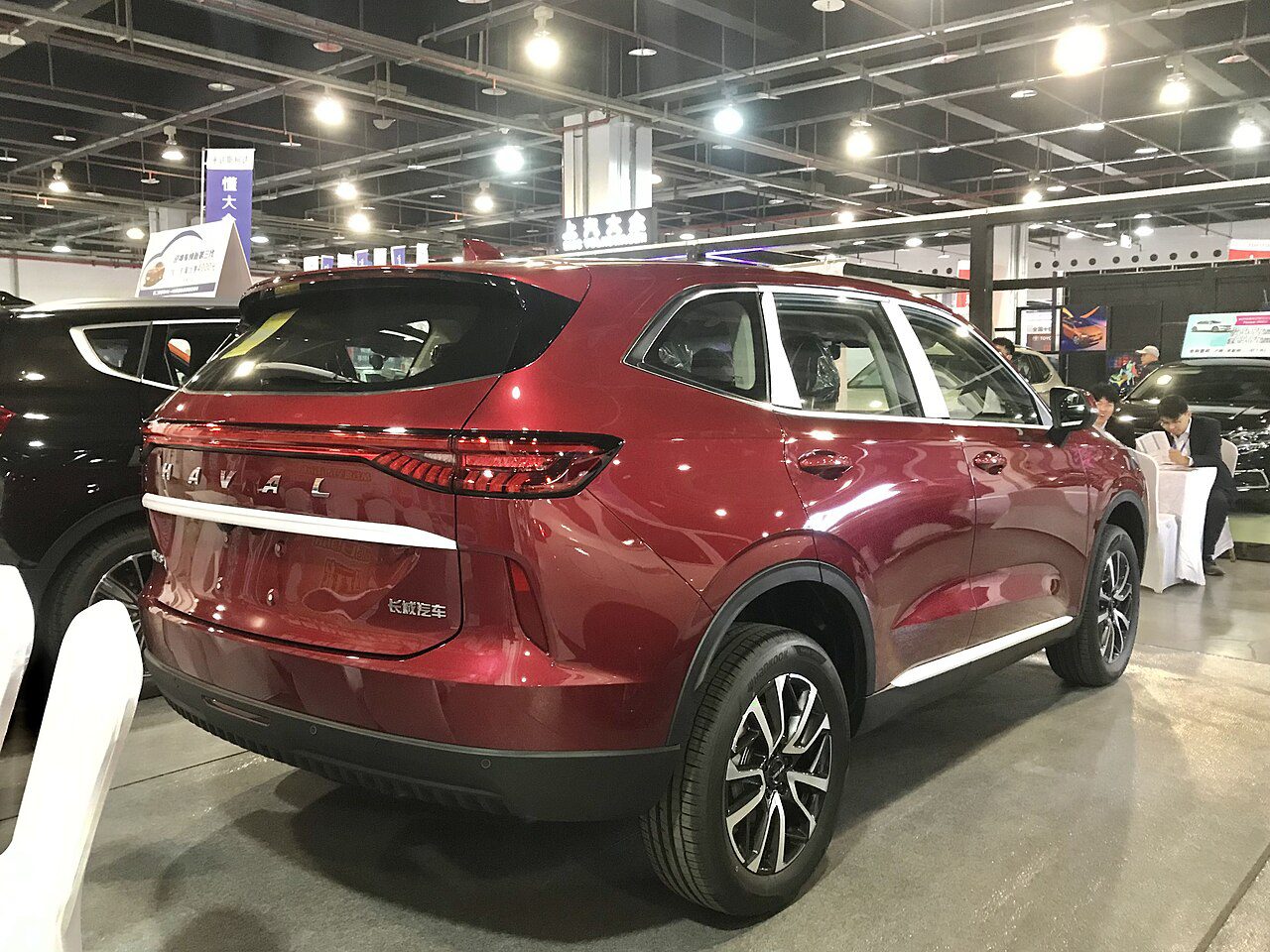 GWM Haval H6, vista traseira