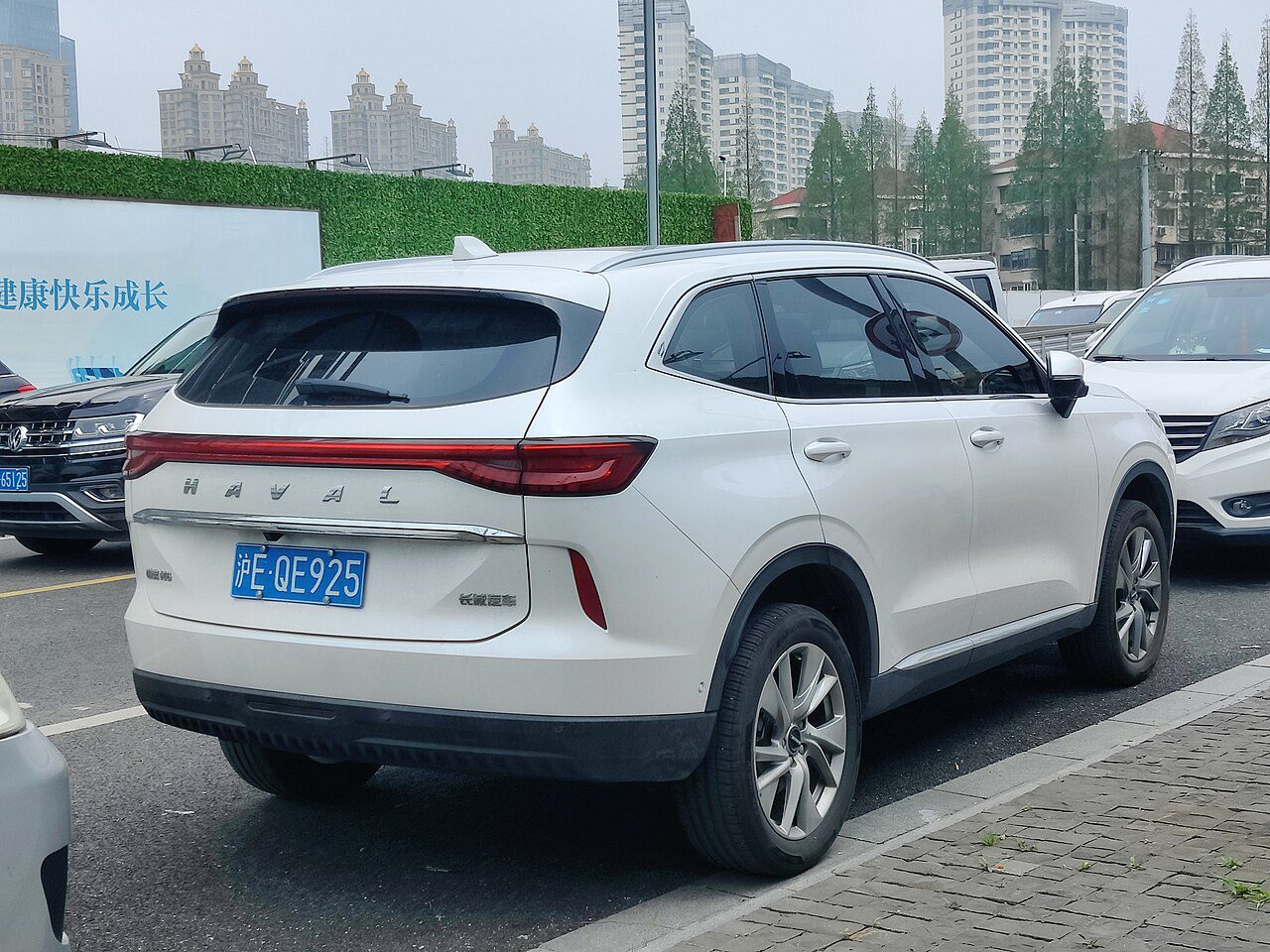 GWM Haval H6, vista traseira